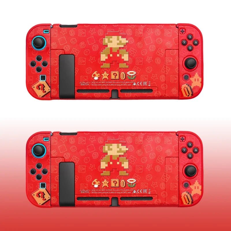 Super Mario Switch Anime Case for Nintendo Switch Ns Drop Protection Ultra Thin All-inclusive Protective Shell Game Accessories