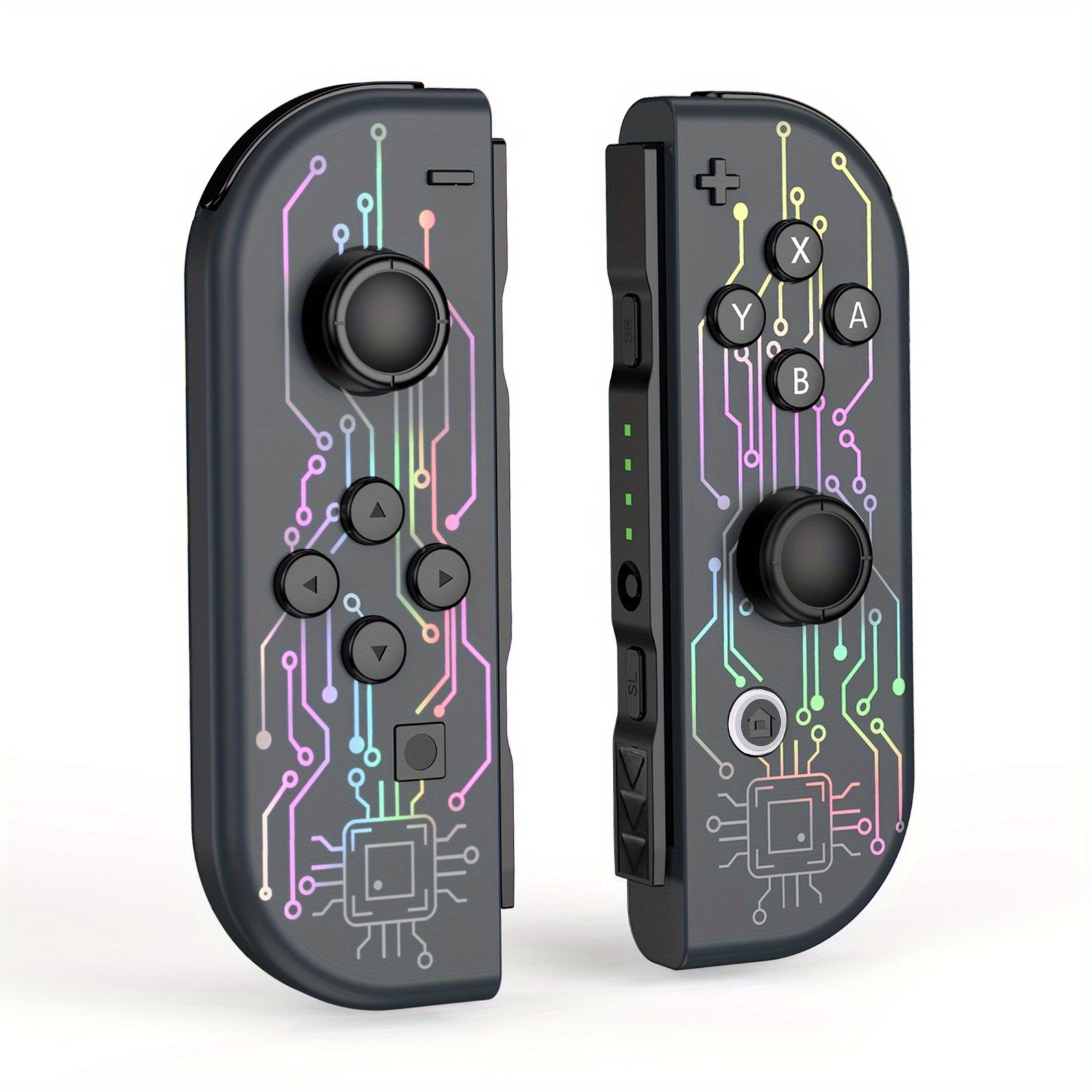 RGB Wireless Controller for Nintendo Switch, OLED, and Lite - Dual Vibration, Motion Sensing