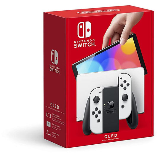 Nintendo Switch – OLED Model w/White Joy-Con [video game]