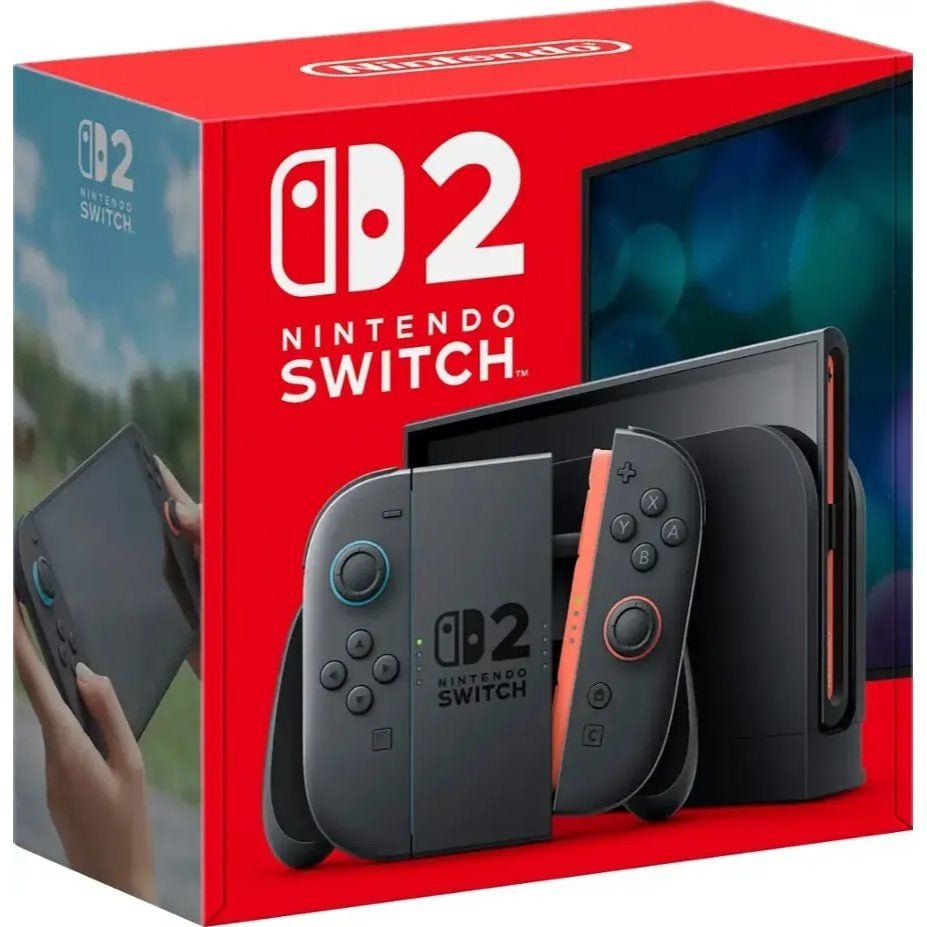 Nintendo Switch 2 Console and Mario Kart World Bundle- Hong Kong Version (HK Charger with HK to US Plug Adapter)