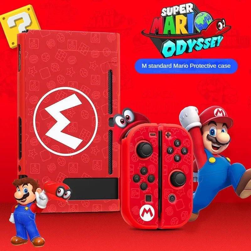 Super Mario Switch Anime Case for Nintendo Switch Ns Drop Protection Ultra Thin All-inclusive Protective Shell Game Accessories