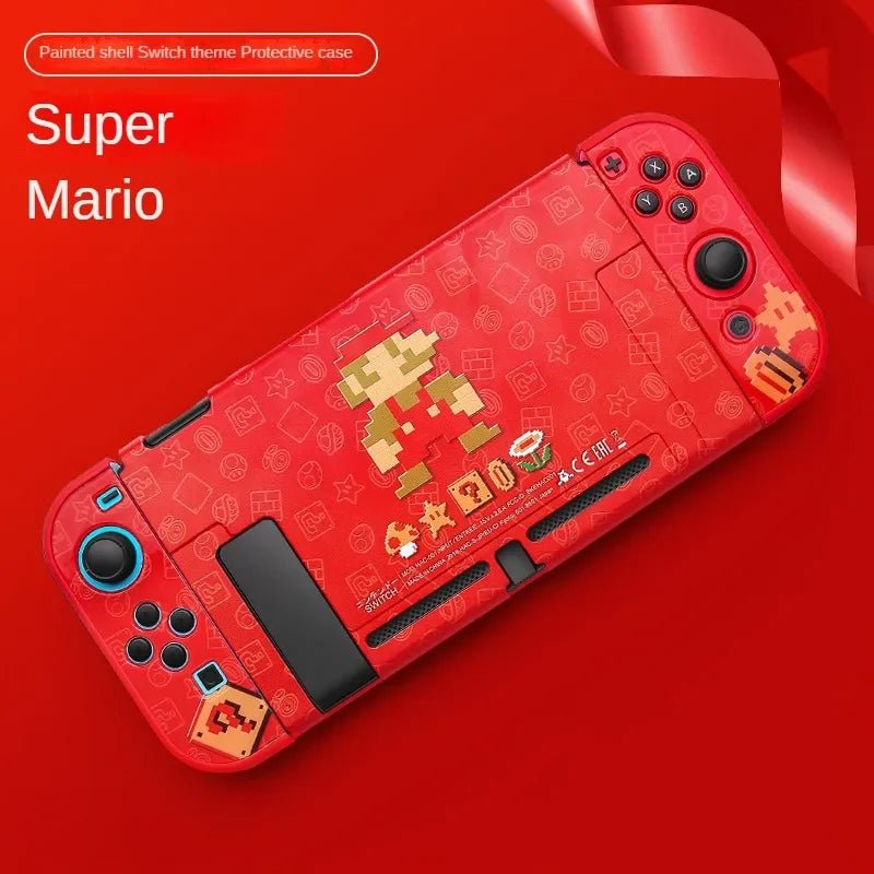 Super Mario Switch Anime Case for Nintendo Switch Ns Drop Protection Ultra Thin All-inclusive Protective Shell Game Accessories