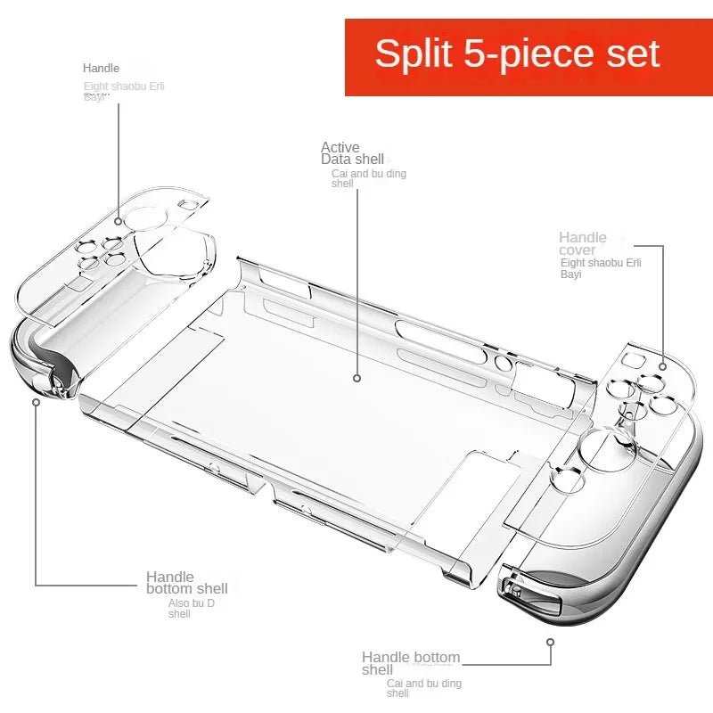 Super Mario Switch Anime Case for Nintendo Switch Ns Drop Protection Ultra Thin All-inclusive Protective Shell Game Accessories
