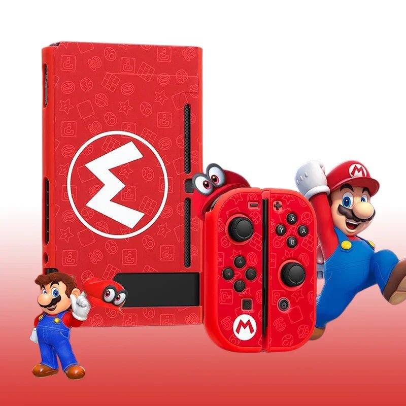 Super Mario Switch Anime Case for Nintendo Switch Ns Drop Protection Ultra Thin All-inclusive Protective Shell Game Accessories