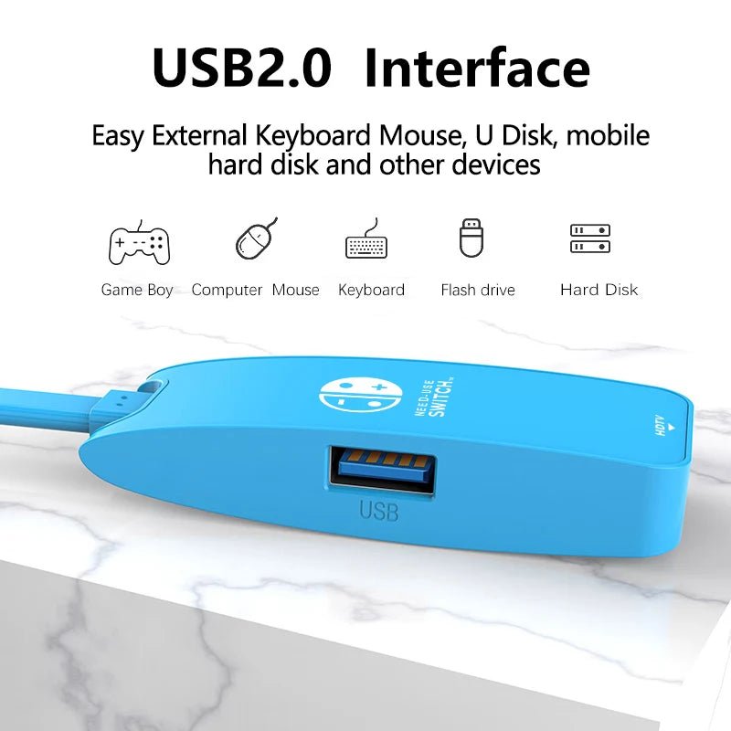 For Nintendo Switch Smart TV Docking Station Nintendo Switch Oled Model 4k/60hz Hdmi Usb 2.0 Port And Pd 100w Fast Charge